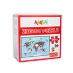 Manya Zigsaw Puzzle - World Map (96 Pieces)
